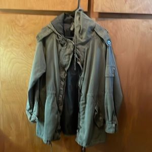 Amy type green jacket